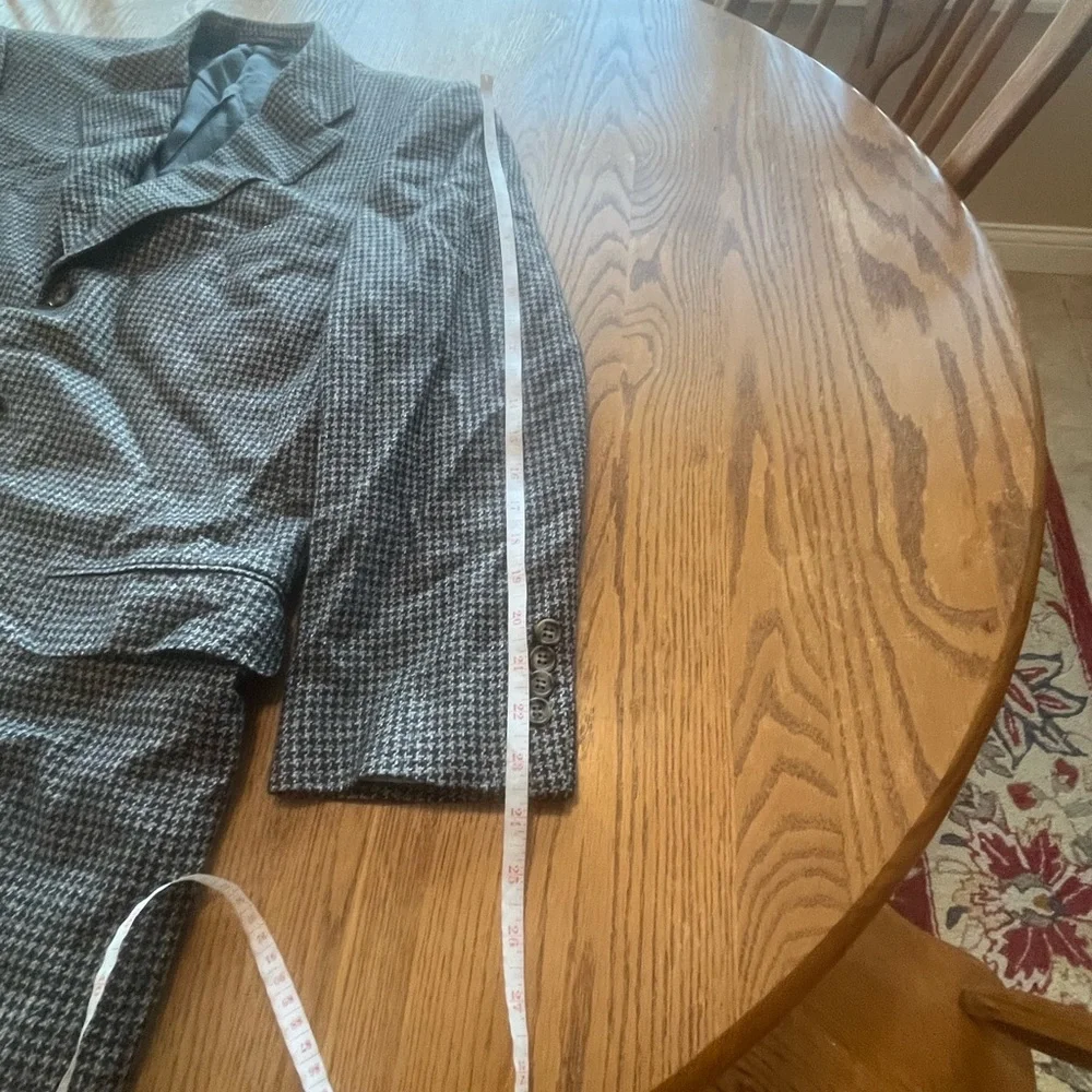 Ermenegildo Zegna Men's 3 Button Blazer Sport Coat Wool Cashmere Jacket 52 US 42 - Picture 10 of 14